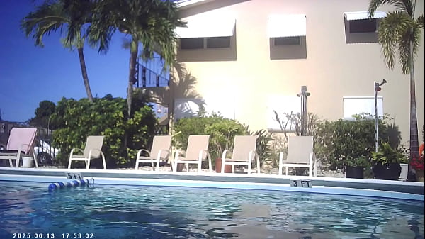 Outside In The Pool On A Sunny Day Maxxx Loadz
