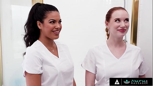 NURU MASSAGE - Two Masseuses Madison Morgan And Maya Farrell Battle To Grant The Best Massage EVER!