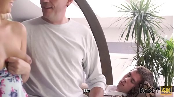 DADDY4K. Chico Somnoliento No Vio Que Su Padre Se Folló A Su Novia