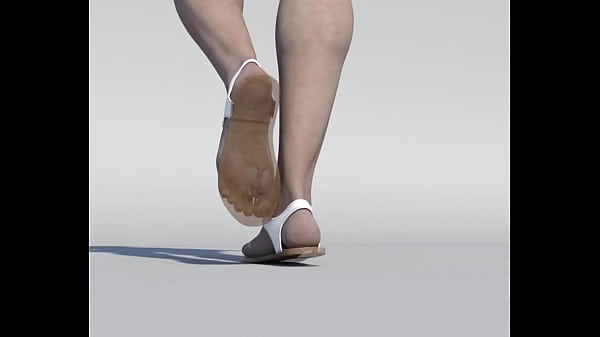 Giantess Shoe Squishing Petite Men Inside