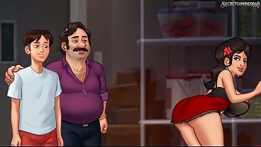 Smoking-hot Wife Creampie Breeding, Breeding His Wifey - Summertime Saga 40 By DarkCookie - 3D Hentai Porn Game