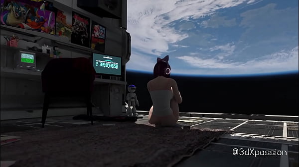 Nexus 3: Orbit Episode 5. Adorable Japanese Anime Catgirl Gets Fucked On A Space Station