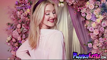 Slender Unclothed Platinum Lexi Mode Balancing Sweetness With A Playful Tease Confidence