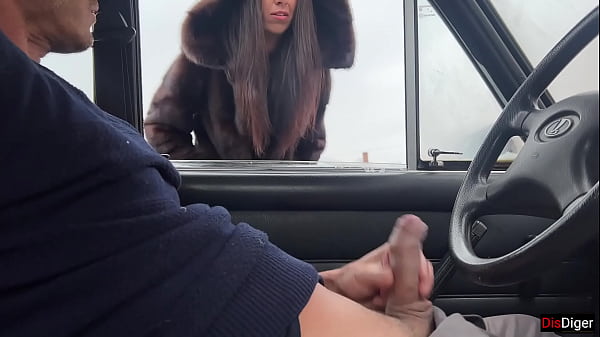 Outsider Gave Me A Stroking Through The Car Window On Public Parking