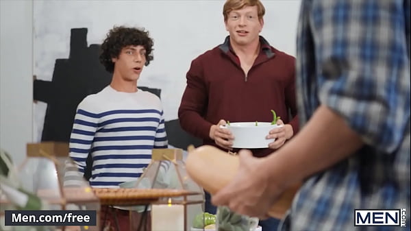 Thanksgiving Dinner Party Has Turned Into A Boner Sex Party With Nate Grimes His Friends - Guys