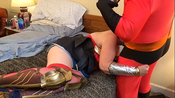 Granny WonderWoman Smashes Mr Unbelievable 11082021-C3