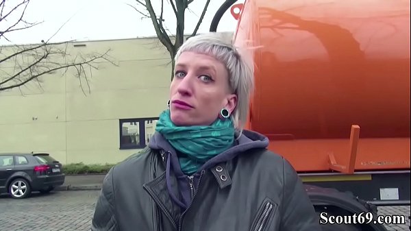 German Scout - Svelte Emo Young-babe Luna In Street Porn Casting