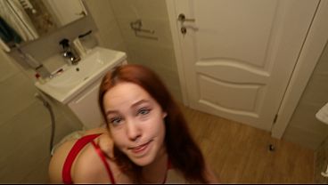 She Genuinely Wants My Cock,sneaks Up And Clutches Me, Fuck Her And Cum On Her Lovely Face