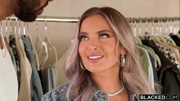 BLACKED Busty Golden-haired Baddie Hayley Davies Gets A Massive BBC Inside Load