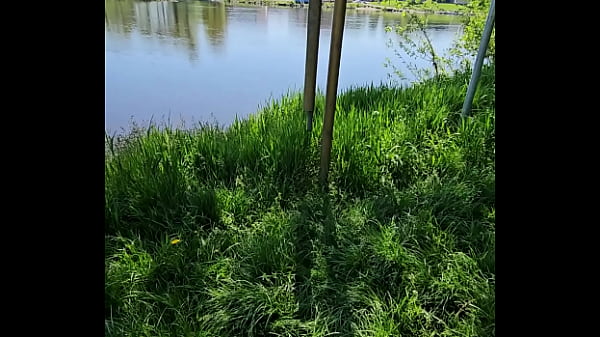 Climaxing Outside By The River