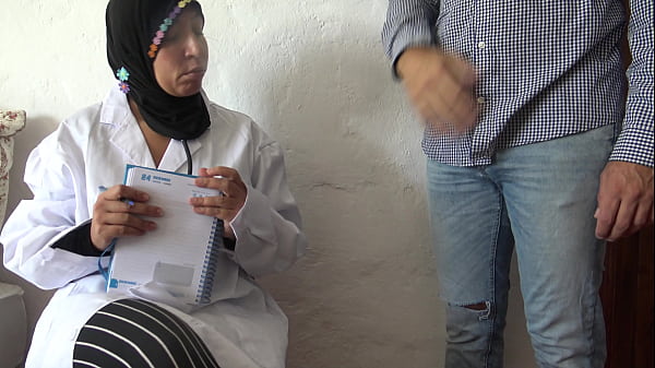 Algerian Doctor Is NOT SCARED When Her Patient Flaunts His Massive Cock