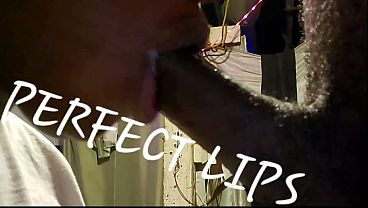 IDEAL LIPS|-sloppily Swallowing His Shaft Making Him Bust A Relentless NUT!!!