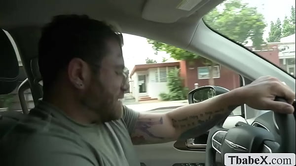 Shemale Hitchhiker Lets Outsider Bang Her Asshole
