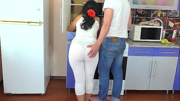 Step-son Smashed Stepmama In The Behind And Load On Rack