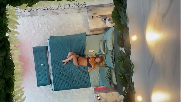 Monika Fox Posing Unclothed On The Bed