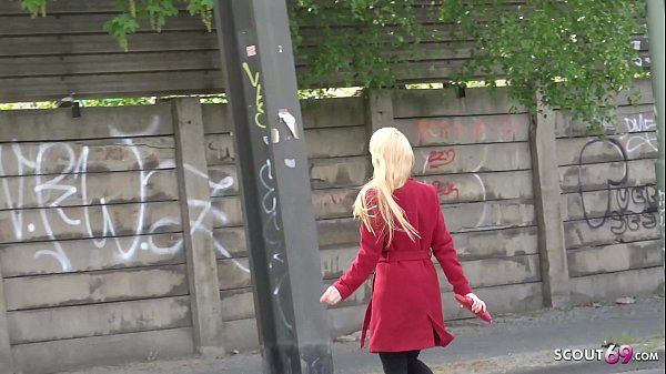 GERMAN SCOUT - SAVAGE BUTT SEX FOR SLENDER STEPMOM AT STREET CASTING