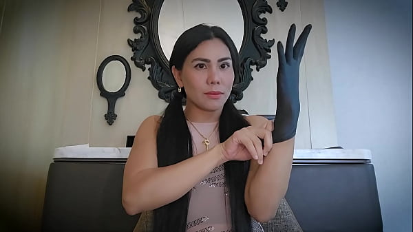 LATEX GLOVE FIXATION ASMR