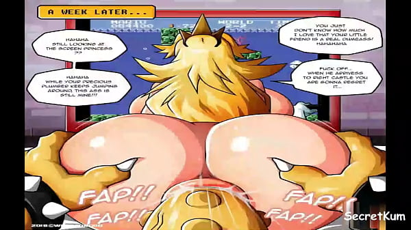 Super Mario Babygirl Peach Pt.2 - Bowser And His Minions Plow Sweetheart Peach In All Her Holes Every Day || Voluptuous Blond DP Anal