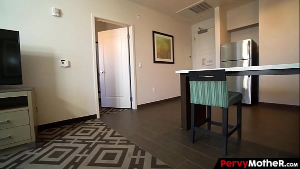 PervyMother - Son Peeps His Sexually Deprived Stepmother While Cleaning