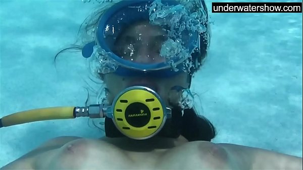 Candy Being Kissed Underwater