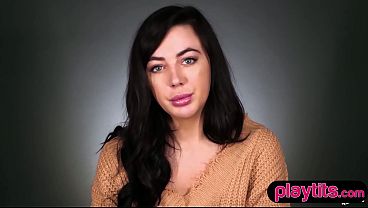 Masturbating Slender Striking Brunette COUGAR Flaunts How She Orgasms