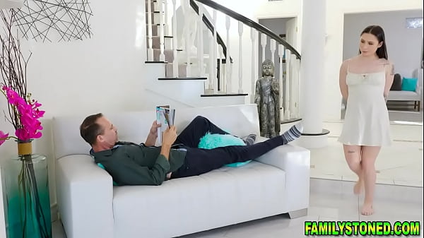 Stepgirl Mia Moore Strips And Lets Her Taste That Darling Muff