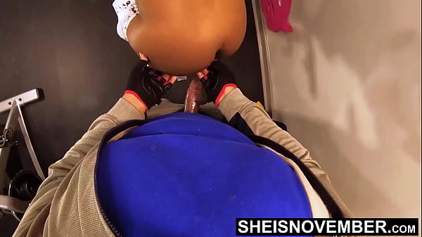 I'm Seducing On Boy Friend With Backside Opening During Rough BBC Buttfuck In The Public Gymnasium With My Personal Trainer, Young Ebony Hooker Sheisnovember Mammoth Saggy Heavy