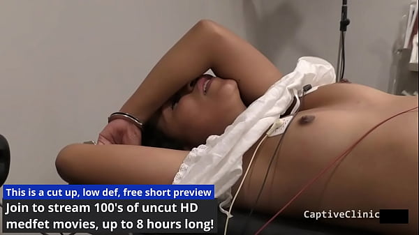 "The Remote Interrogation Centers" T.R.I.C.'s Helpless Latina Melany Lopey Tormented By Doctor Tampa & Guard With Electricity At Electro Interrogation Center! Watch The Full 1