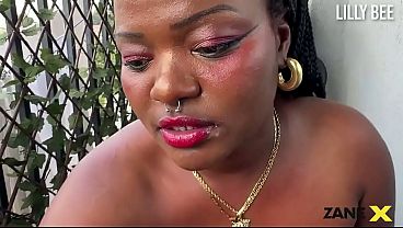 Juicy Massive Butt Lightskin Ebony Gets Her Snug Cunt Smashed By BBC Got Her Running