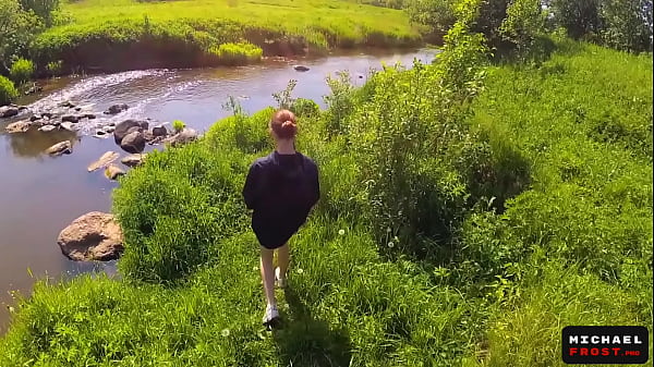 Real Fuck Youthful Russian Couple On The Bank Of The River - POV - MichaelFrost And MihaNika69 - Public