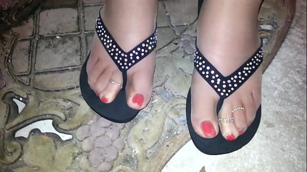 Myself Playful Tease In The Garage With My Pretty Nylon Tootsies In Taupe Nylons