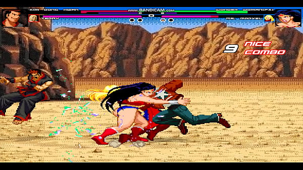 Kim Dong Hwan And Terry Vs Wonder Chick And Ms. Marvel