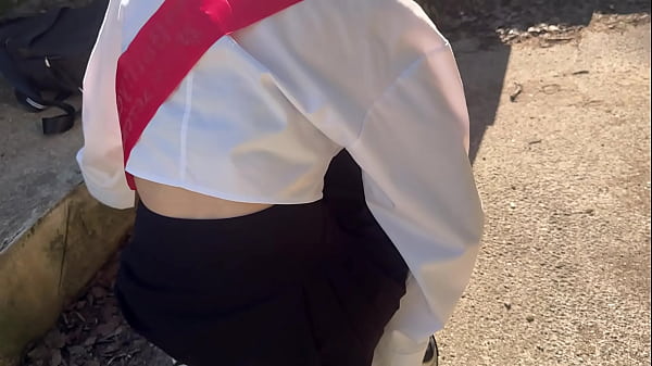 I Caught My Neighbors Girl, A Graduate, Drinking And Punished Her With A Bottle In Her Rump