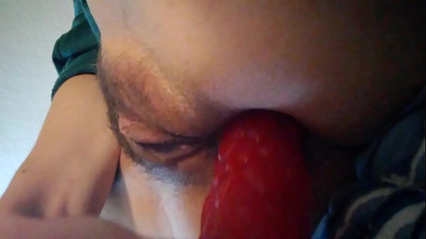 Tiny Little Barely-legal Takes A Huge Red Up Her Ass