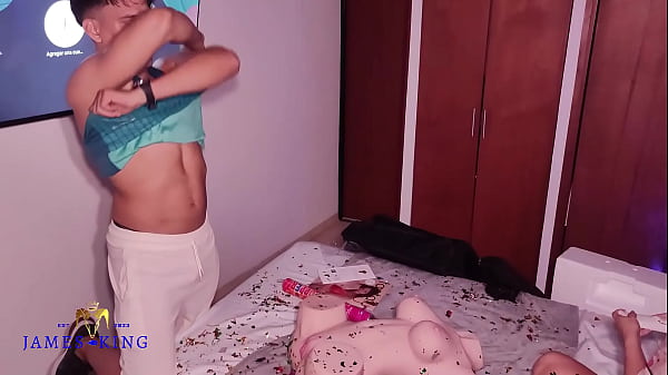 Hot Stepkid Provides Birthday Tantaly Doll To Bang Handsome Stepdad DILF