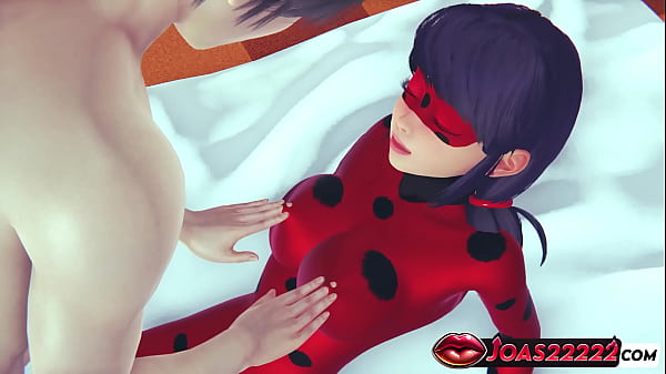 Ladybug Rule34 3D Hentai Animation – Stacked Red Latex Heroine Busty Rack Play In Bed, Standing Eating Out And Butt Sex Vibrator Peak