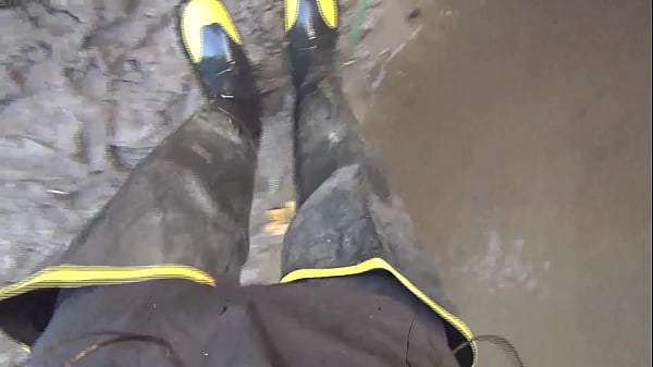 Her Shiny Servus Hipwaders