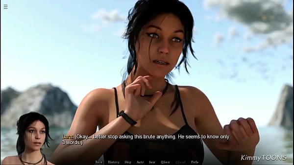 Lora Croft Smashed By Huge Cock Monsters On Enchanted Island