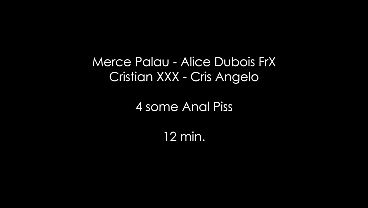 PISS SLIPPERY - Merce Palau Alice Dubois Fr X Cris Angelo Cristian Merce - Plan A 4 By Cris Angelo - French France Spain - FR / ESP