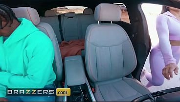 BRAZZERS - Penny Barber’s Roadside Solo Self-pleasure Escalates Into A Fiery Stuff With A Bold College Dude