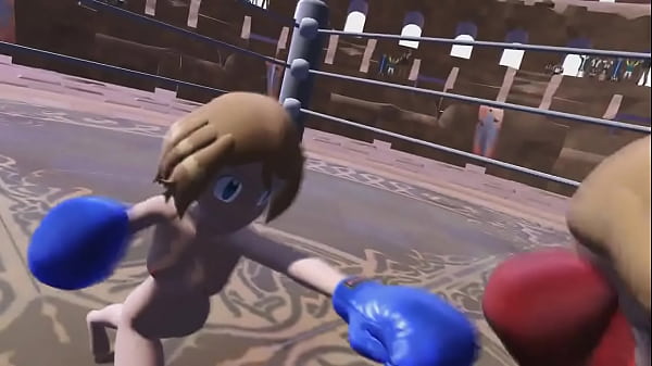 (MMD) Serena VS Serena Pokemon Mirror Boxing Match Catfight