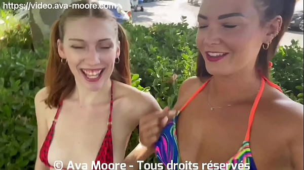 Deux Jeunes Salopes Françaises Sucent Des Inconnus Sur La Plage Naturiste Du Cap D'Agde