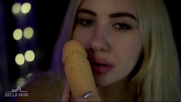 ASMR Throat Fuck Close Up With Nauhty Sounds