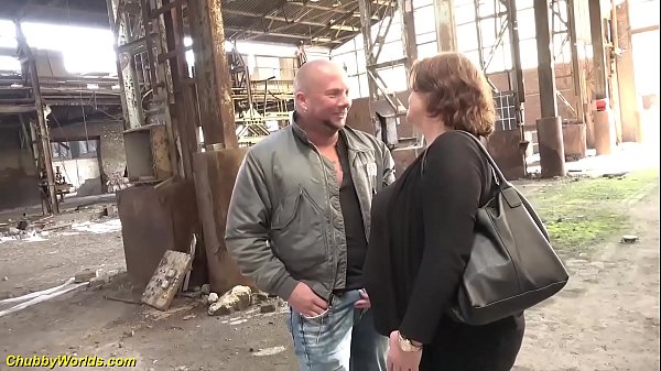 German Bbw Cougar Outdoor Smashed