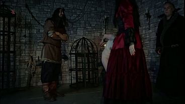 A Vile Witch Girl Is Restrained And Made To Spit And Drool By Using A Feather And With Ass Smacking (preview)
