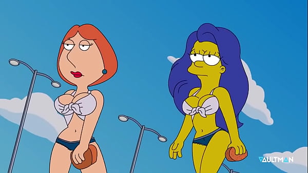 Lois And Marge Washes Cars
