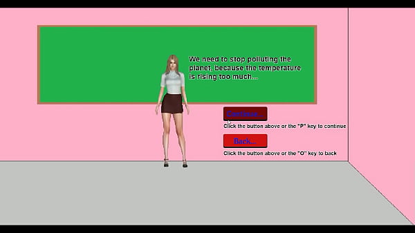 Hot Instructor Taking Her Clothes Off In Front Of Her 18 Year Old Pupils In Classroom And Then Being Convinced To Have Sex With Them In Let S Hammer That Exhibitionist Teacher New