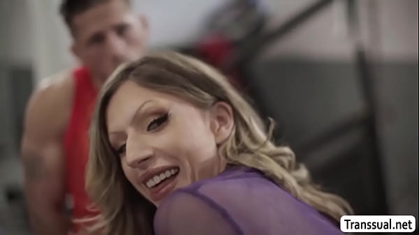 Gym Prof Gets Analed By His Shemale Pupil