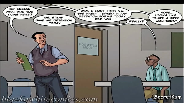 Detention Season #3 Ep. #5 - Twisted Mexican Spanish Teacher College Campus BBC Nerd.