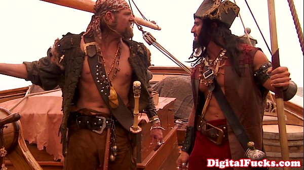 Pirate Hottie Gratifying Captains Dick